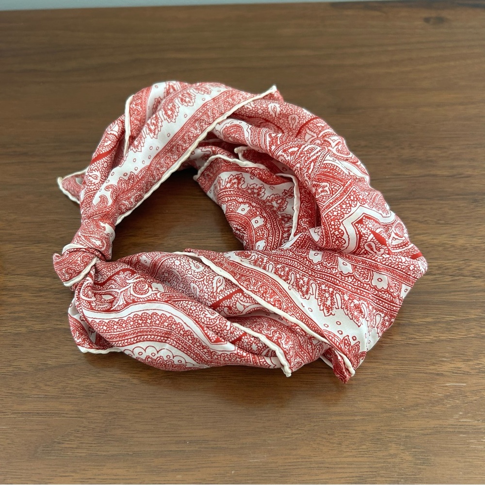 14” x 14” Silk Paisley Bandana